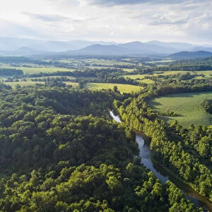 Rapidan River flowing from the Shenandoah Mountains