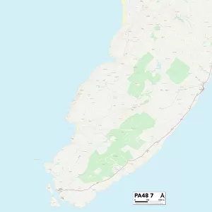 Argyllshire PA48 7 Map