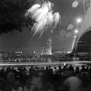 Fireworks Displays on Bonfire Night, November 1968