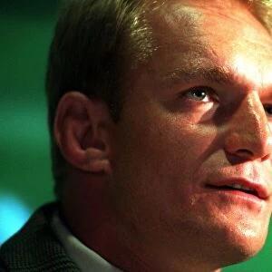 Francois Pienaar, ex-South African Rugby player signing for Saracens Rugby Club