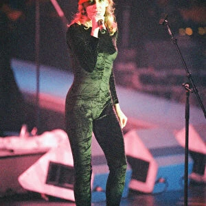 Kylie Minogue, performing in concert, Enjoy Yourself Tour, La Cigale, Paris, France