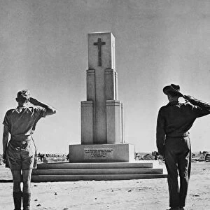 A memorial built by Royal Australian Engineers and dedicated to those who have given
