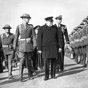 Winston Churchill visit to Iceland on his return journey from his historic Atlantic