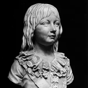 Bust-portrait of Louis XVII, work by Louis-Pierre Deseine preserved in the Museum of the Castles of Versailles and Trianon, Versailles