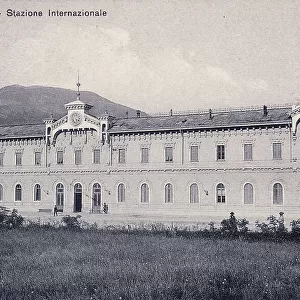 International railway station of Domodossola