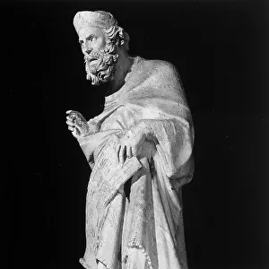 Plato. Statue by Giovanni Pisano, from the facade of Siena Cathedral and now preserved in the Museo dell'Opera Metropolitana