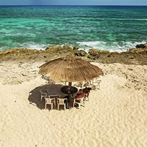 Mexico, Cozumel, Punta Sur, Freedom in Paradise Beach