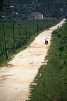 Road near Hanoi, Vietnam